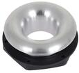 NotcHead Firewall Ring for 1/2" Heater Hose or AC #6 -  Machined Finish