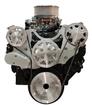 GM Serpentine Front Drive System, Small Block Chevy, w/o A/C or Power Steering - Machined