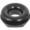NotcHead Firewall Ring; Reduced Barrier AC #6 ; Black Anodized Finish