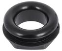 NotcHead Firewall Ring for 3/4" Heater Hose or AC #10 - Black Anodized Finish