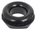 NotcHead Firewall Ring for 5/8" Heater Hose or AC #8 -  Black Anodized Finish