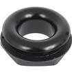 NotcHead Firewall Ring; Reduced Barrier AC #8 ; Black Anodized Finish