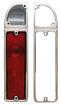 1967-72 Chevrolet, GMC C/K Fleetside Pickup, 1969-72 Blazer and Jimmy; All American Billet Tail Light Bezel - Machined Finish