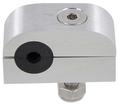 Alter Ego 812 Series; Insulated Billet Aluminum Line Clamp; 1 Hole; 3/16" to 3/8"