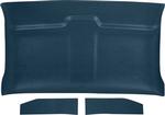1973-87 Chevrolet, GMC; Standard Cab Pickup; Foam Backed Cloth Covered Headliner; Retro Fit Style; Medium Blue