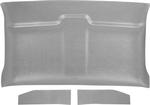 1973-87 Chevrolet, GMC; Standard Cab Pickup; Foam Backed Cloth Covered Headliner; Retro Fit Style; Light Gray