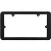 Zagato ABS License Plate Frame; Black