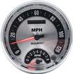 Auto Meter American Muscle Series 5" 120 MPH Speedometer / 8,000 RPM Tachometer Combo Gauge