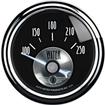 Auto Meter Prestige Series Black Diamond 2-1/16" 100-250 Degree Electric In-Dash Water Temp Gauge