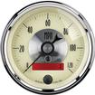 Auto Meter Prestige Series Antique Ivory 3-3/8" 120 MPH Electric In Dash Speedometer w/LCD Odometer