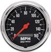 Auto Meter Traditional Chrome Series 3-3/8" Programmable 160 MPH Electric Speedometer