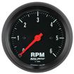 Auto Meter Z-Series 3-3/8" Full Sweep 6,000 RPM In Dash Tachometer