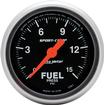 Auto Meter Sport Comp Series 2-1/16" Full-Sweep 15 PSI Electric Fuel Pressure Gauge