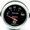 Auto Meter Sport Comp Series 2-5/8" Short Sweep 0-100 PSI Electric Oil Pressure Gauge