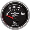 Auto Meter Sport Comp II Series 2-1/16" Short Sweep 0-100 PSI Electric Oil Pressure Gauge