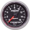 Auto Meter Sport Comp II Series 2-1/16" Full Sweep 0-1600º F Electric EGT Pyrometer Gauge