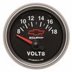 AutoMeter Sport Comp II Series 2-1/16" Short Sweep 8-18 Volt Electric Voltmeter Gauge - Chevy Bowtie