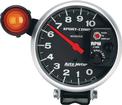 Auto Meter Sport Comp Series 5" 10,000 RPM Pedestal Mount Tachometer with Amber Shift Light