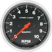 Auto Meter Sport Comp Series 5" Full Sweep 10,000 RPM In Dash Tachometer