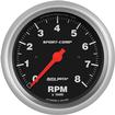 Auto Meter Sport Comp Series 3-3/8" Full Sweep 8,000 RPM In-Dash Tachometer