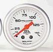 Auto Meter Ultra-Lite Series 2-1/16" Full Sweep 0-150 PSI Mechanical Oil Pressure Gauge