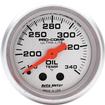 Auto Meter Ultra-Lite Series 2-1/16" Full Sweep 140-340° F Mechanical Oil Tank Temperature Gauge