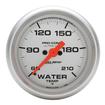 Auto Meter Ultra-Lite Series 2-1/16" Full Sweep 60º-210º F Electric Water Temperature Gauge