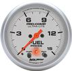 Auto Meter Ultra-Lite Series 2-5/8" Full-Sweep 15 PSI Electric Fuel Pressure Gauge