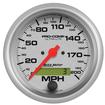 Auto Meter Ultra-Lite Series 3-3/8" Programmable 200 MPH Electric Speedometer