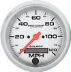 Auto Meter Ultra-Lite Series 3-3/8" Programmable 120 MPH Electric Speedometer