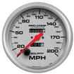 Auto Meter Ultra-Lite 5" 200 MPH Mechanical In Dash Speedometer