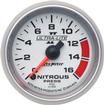Auto Meter Ultra-Lite II Series 2-1/16" Full-Sweep 0-1600 PSI Electric Nitrous Pressure Gauge