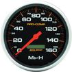 Auto Meter Pro Comp Series 5" Programmable 160 Mph Electric Speedometer