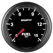 AutoMeter Elite Series 2-1/16" Electronic Fuel Pressure Gauge - 1-15 PSI - w/ Peak & Warning