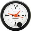 Auto Meter Phantom Series 2-1/16" Electrical Clock with Second Hand and Quartz Movement