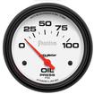 Auto Meter Phantom Series 2-5/8" Short Sweep 0-100 PSI Electric Oil Pressure Gauge