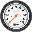 Auto Meter Phantom Series 3-3/8" Full Sweep 10,000 RPM In Dash Tachometer