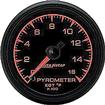 Auto Meter ES Series 2-1/16" Full Sweep 0-1600º F Electric EGT Pyrometer Gauge