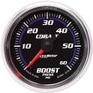 Auto Meter Cobalt Series 2-1/16" 0-60 PSI Electronic Full-Sweep Boost Pressure Gauge w/Stepper Motor