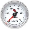 Auto Meter C2 Series 2-1/16" Full Sweep 8-18 Volt Electric Voltmeter Gauge