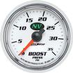 Auto Meter NV Series 2-1/16" 35 PSI Full-Sweep Mechanical Boost Gauge