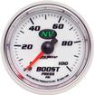 Auto Meter NV Series 2-1/16" 0-100 PSI Mechanical Full-Sweep Boost Gauge