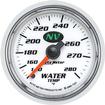 Auto Meter NV Series 2-1/16" Full Sweep 140º-280º Mechanical Water Temperature Gauge