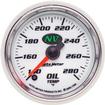 Auto Meter NV Series 2-1/16" Full Sweep 140º-280º F Electric Oil Temperature Gauge