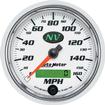Auto Meter NV Series 3-3/8" Programmable 160 MPH Electric Speedometer