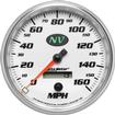 Auto Meter NV Series 5" 160 MPH Programmable Electronic In Dash Speedometer
