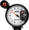 Auto Meter Phantom II Series 5" 10,000 RPM Pedestal Mount Tachometer with Amber Shift Light