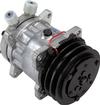 SD507 AC Compressor with 2 Groove V-Belt Clutch - SD5H11