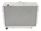1960-76 A/B/E-Body Direct-Fit Aluminum Radiator 26" X 22" LH Inlet/RH Outlet Natural Automatic