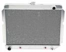 1960-76 Mopar B/E-Body With Automatic Transmission Direct-Fit Aluminum Radiator With Natural Finish